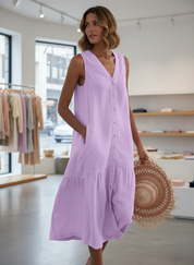 Luchtige Zomerjurk met Tiered Zoom | Jouw Stijlvolle Must-Have