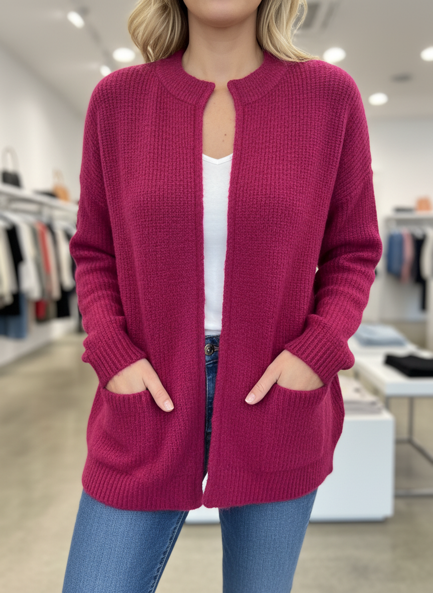 Comfortabel Gebreid Vest voor Dames - Jouw Stijlvolle Laag