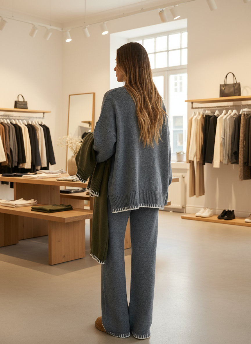 Zachte Loungewear Set voor ultiem comfort en stijlvolle ontspanning
