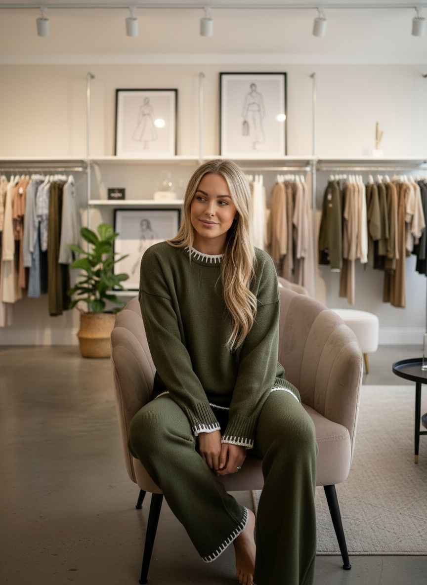 Zachte Loungewear Set voor ultiem comfort en stijlvolle ontspanning