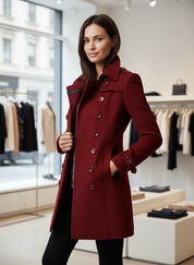 Warme Wolmix Trenchcoat: Jouw Stijlvolle Bescherming Tegen de Kou