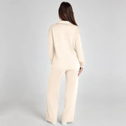 Ivory lounge set back view