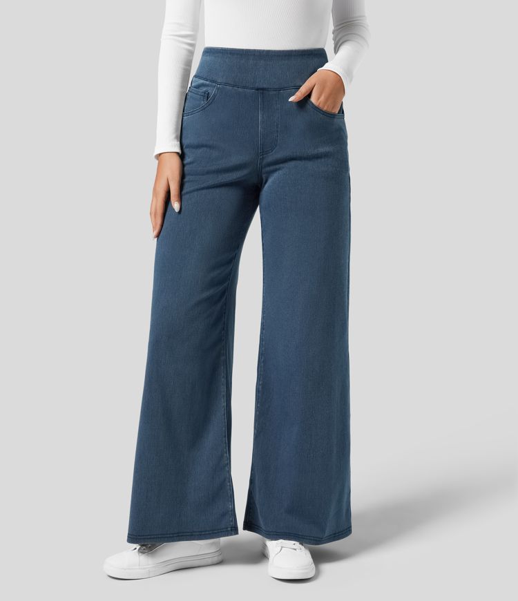 Stijlvolle Wijde Denim Broek: Jouw Nieuwe Comfortabele Must-Have