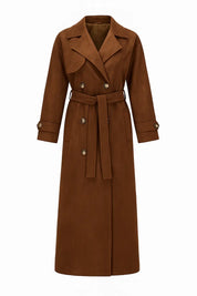 Elegante Trenchcoat voor Vrouwen met Stijlvolle Ceintuur