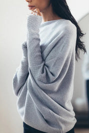 Ava | Dames Oversized Trui - Stijlvol Swingkraagdesign, Hoogwaardige Zacht Fabric 0