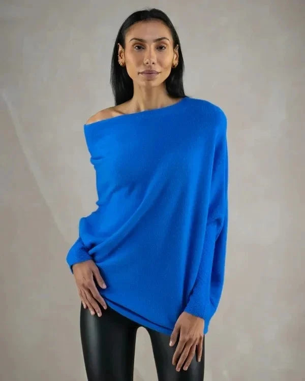 Ava | Dames Oversized Trui - Stijlvol Swingkraagdesign, Hoogwaardige Zacht Fabric 7