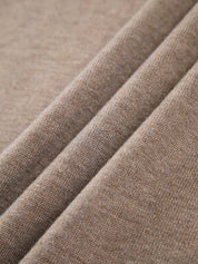 Soft cashmere blend polo shirt fabric texture close-up