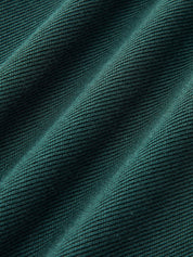 Patchwork broek gestreept detail textuur