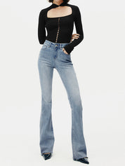 De Perfecte Flared Jeans voor een Stijlvolle Look