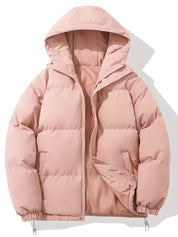 Vrouwen Winterjas met Capuchon – Gevoerd, Waterafstotend en Casual voor Koude Dagen