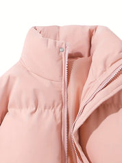 Vrouwen Winterjas met Capuchon – Gevoerd, Waterafstotend en Casual voor Koude Dagen