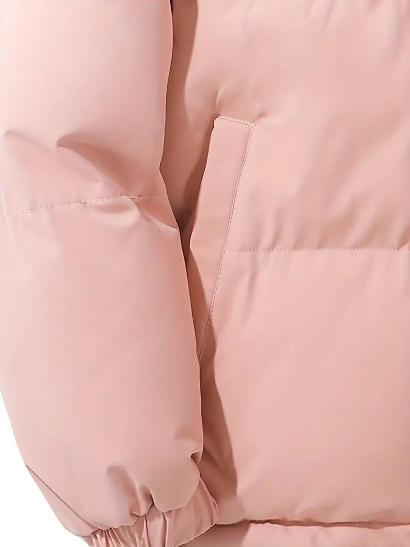 Vrouwen Winterjas met Capuchon – Gevoerd, Waterafstotend en Casual voor Koude Dagen