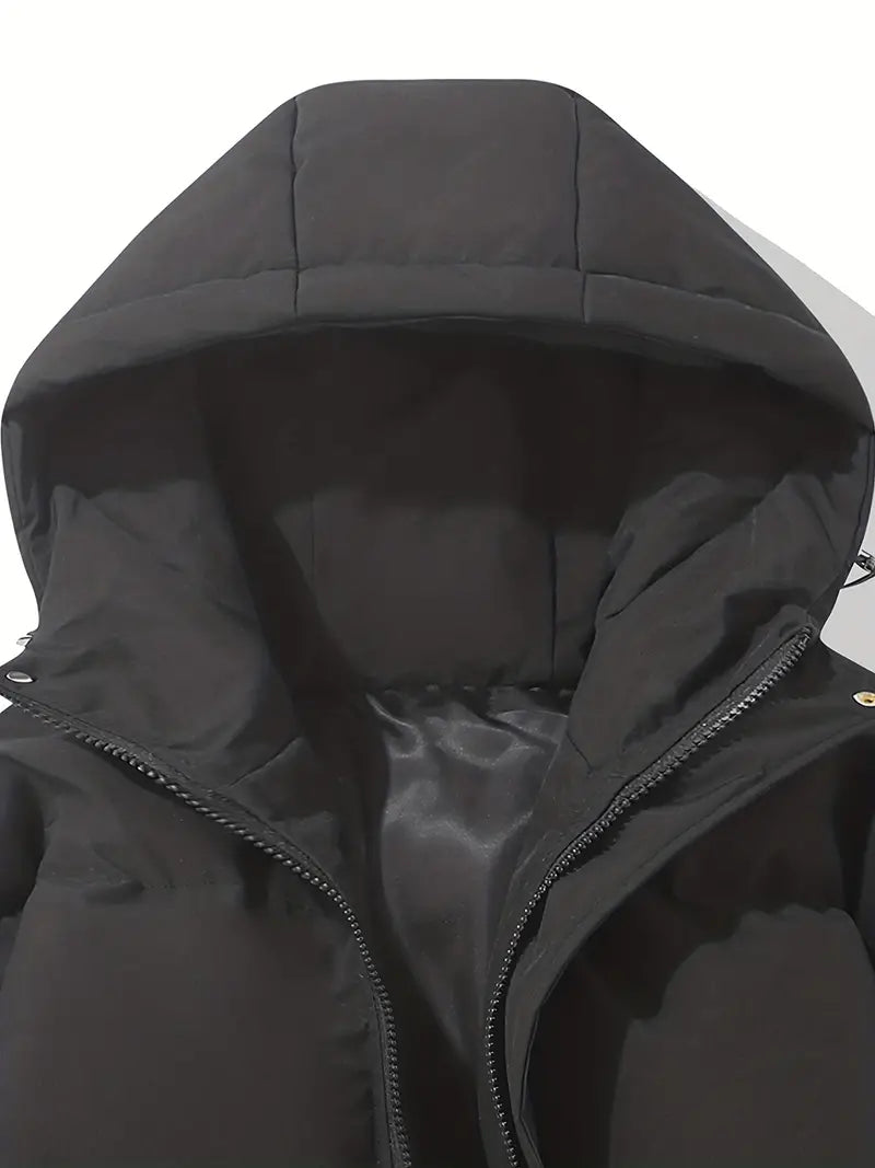 Vrouwen Winterjas met Capuchon – Gevoerd, Waterafstotend en Casual voor Koude Dagen