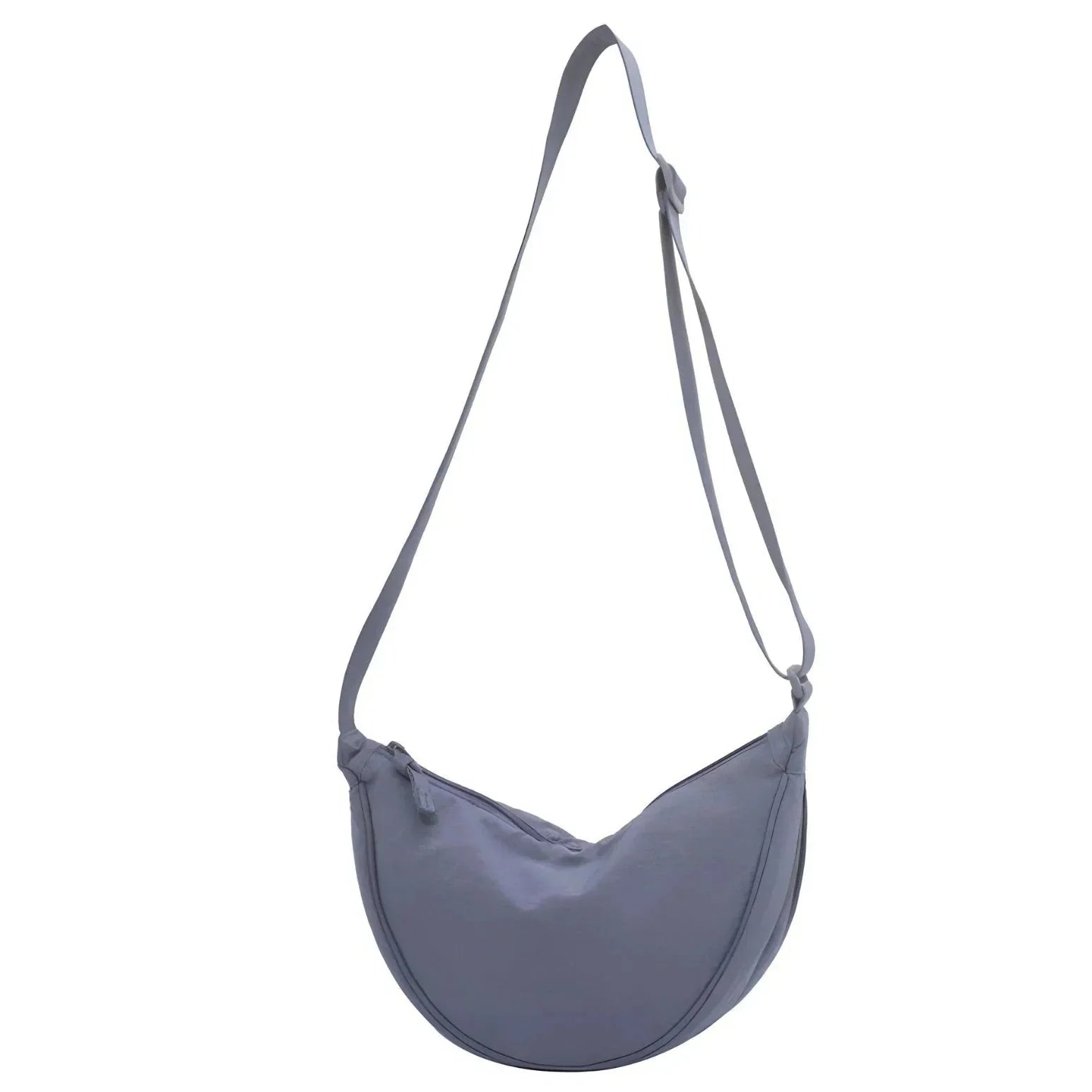 Crossbody tas blauw front view