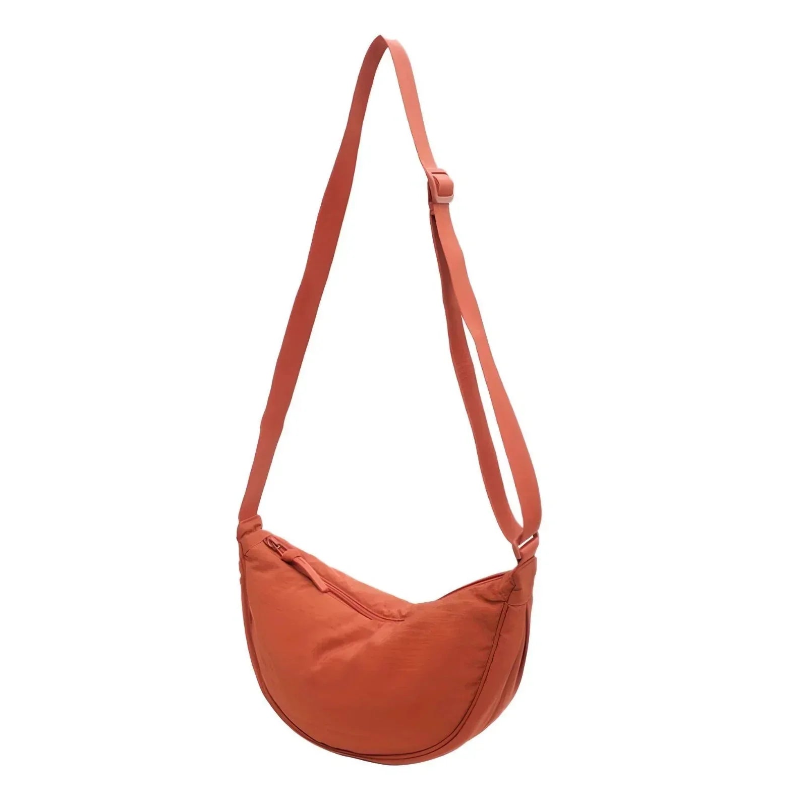 Crossbody tas oranje front view