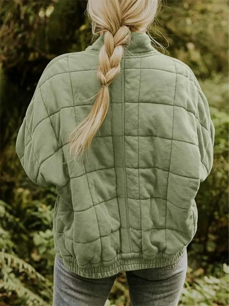 Diamond Quilted Bommerjack voor Dames – Ultieme Comfort en Stijl