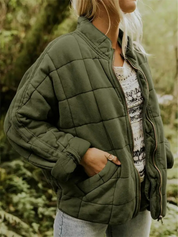 Diamond Quilted Bommerjack voor Dames – Ultieme Comfort en Stijl