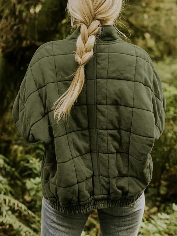 Diamond Quilted Bommerjack voor Dames – Ultieme Comfort en Stijl