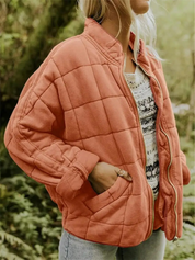 Diamond Quilted Bommerjack voor Dames – Ultieme Comfort en Stijl