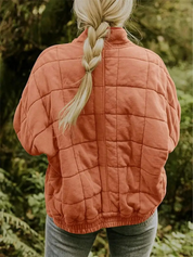 Diamond Quilted Bommerjack voor Dames – Ultieme Comfort en Stijl