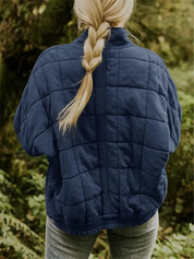 Diamond Quilted Bommerjack voor Dames – Ultieme Comfort en Stijl