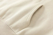 Visconte hoodie witte zoom op zak detail