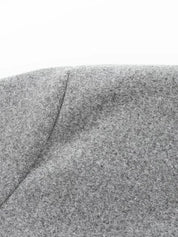 Grijze bomberjas textuur detail