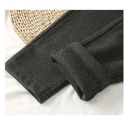 Dames broek zwart stof detailopname