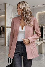 Create a new fashion ecommerce image based on the original image and follow these rules strictly. Keep the original pose type: if the model is shown from the back, keep a back view; if from the front, keep a front view; if the model is sitting, keep the model sitting; and if the original image is a close-up, maintain a close-up framing. You may vary the pose slightly to make it feel natural, but do not change the overall pose category. Fill the frame as much as possible with the model so there is minimal em