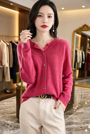 Create a new fashion ecommerce image based on the original image and follow these rules strictly. Keep the original pose type: if the model is shown from the back, keep a back view; if from the front, keep a front view; if the model is sitting, keep the model sitting; and if the original image is a close-up, maintain a close-up framing. You may vary the pose slightly to make it feel natural, but do not change the overall pose category. Fill the frame as much as possible with the model so there is minimal em