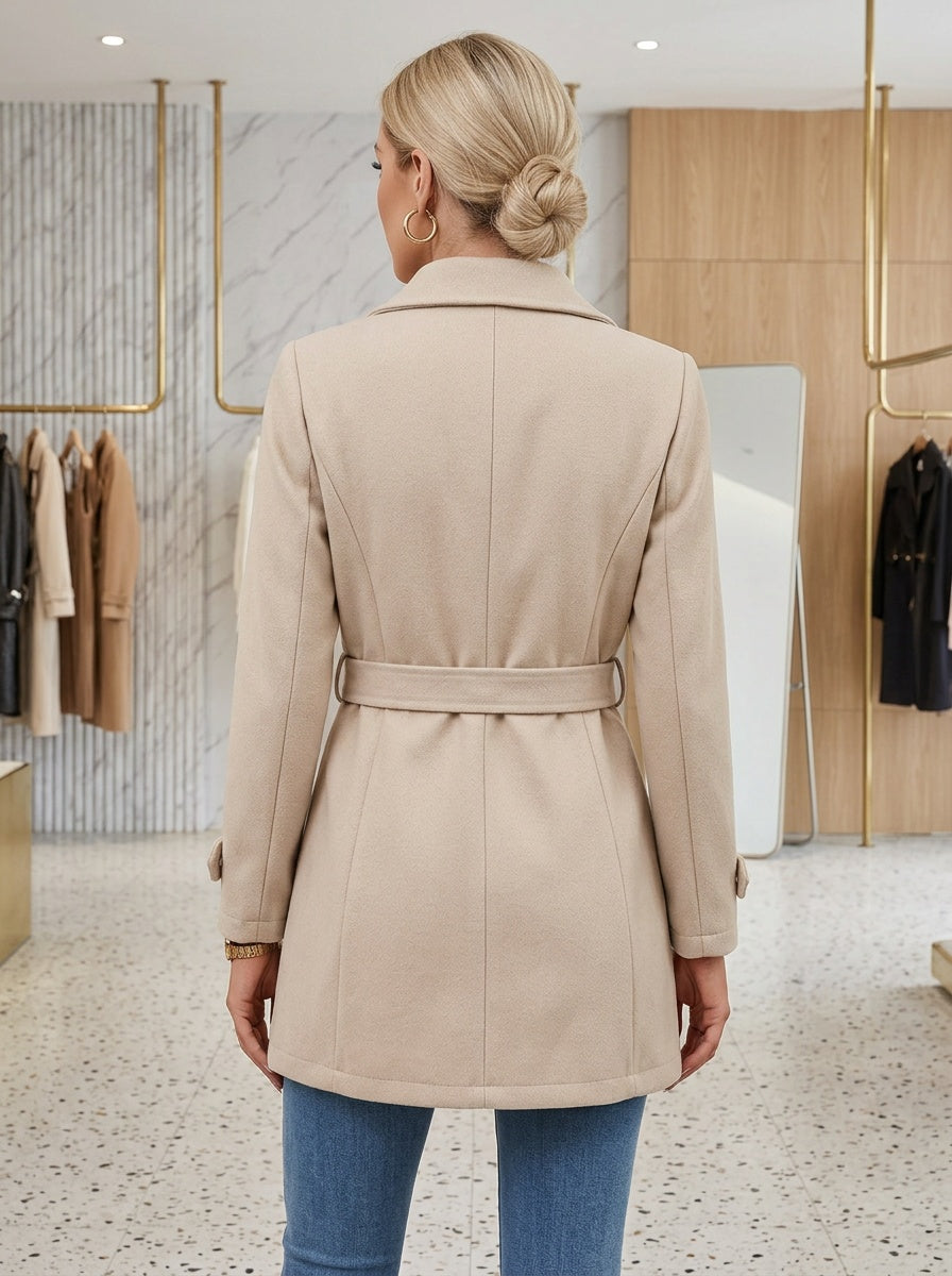 Create a new fashion ecommerce image based on the original image and follow these rules strictly. Keep the original pose type: if the model is shown from the back, keep a back view; if from the front, keep a front view; if the model is sitting, keep the model sitting; and if the original image is a close-up, maintain a close-up framing. You may vary the pose slightly to make it feel natural, but do not change the overall pose category. Fill the frame as much as possible with the model so there is minimal em