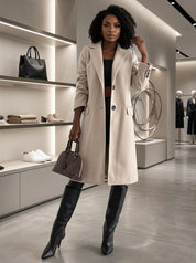 Create a new fashion ecommerce image based on the original image and follow these rules strictly. Keep the original pose type: if the model is shown from the back, keep a back view; if from the front, keep a front view; if the model is sitting, keep the model sitting; and if the original image is a close-up, maintain a close-up framing. You may vary the pose slightly to make it feel natural, but do not change the overall pose category. Fill the frame as much as possible with the model so there is minimal em