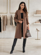 Create a new fashion ecommerce image based on the original image and follow these rules strictly. Keep the original pose type: if the model is shown from the back, keep a back view; if from the front, keep a front view; if the model is sitting, keep the model sitting; and if the original image is a close-up, maintain a close-up framing. You may vary the pose slightly to make it feel natural, but do not change the overall pose category. Fill the frame as much as possible with the model so there is minimal em