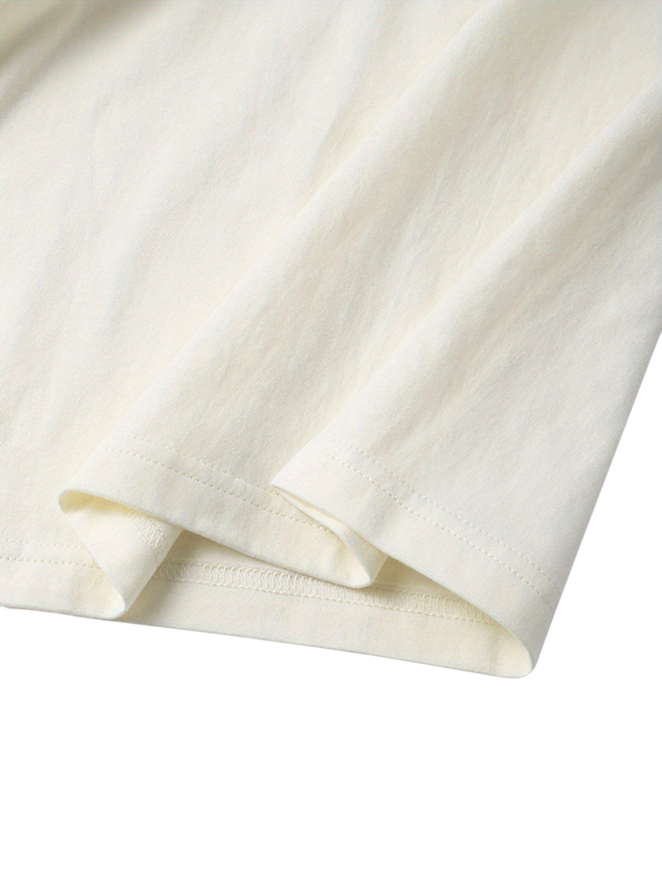 T-shirt wit korte mouw detail schouderstuk