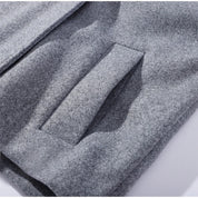Wolblend Jas / Opstaande Kraag / Vrouwen / Winter