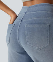 Stijlvolle Wijde Denim Broek: Jouw Nieuwe Comfortabele Must-Have