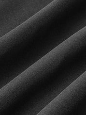 Maxi dress black fabric detail