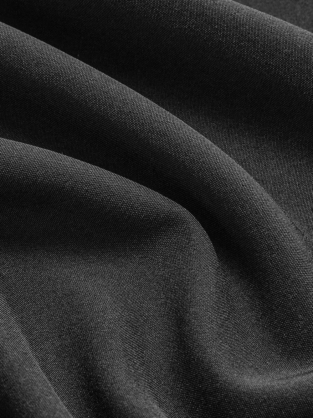 Maxi dress black fabric texture